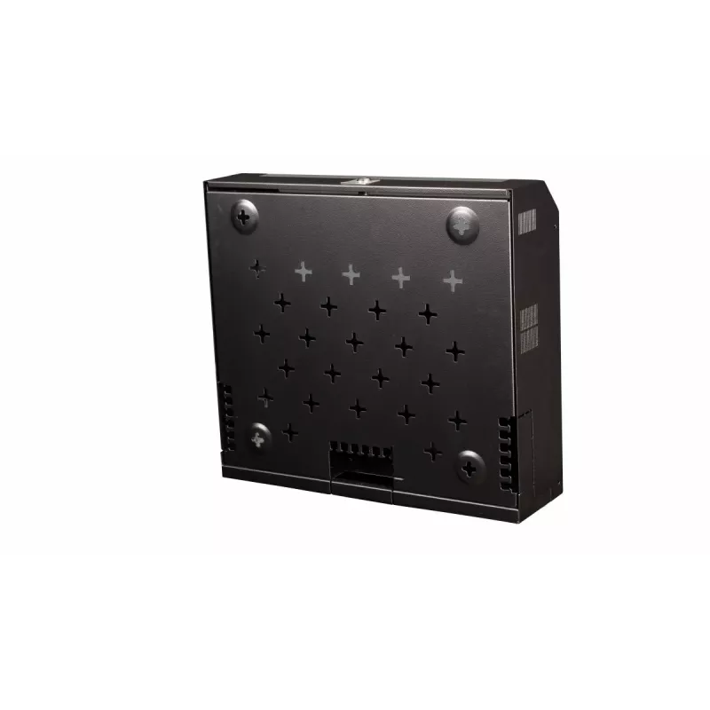 Επιτοίχια λεπτή βάση rack Flex 19' Ντουλάπι 5U RAL9005 Μαύρο