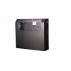 Επιτοίχια λεπτή βάση rack Flex 19' Ντουλάπι 5U RAL9005 Μαύρο