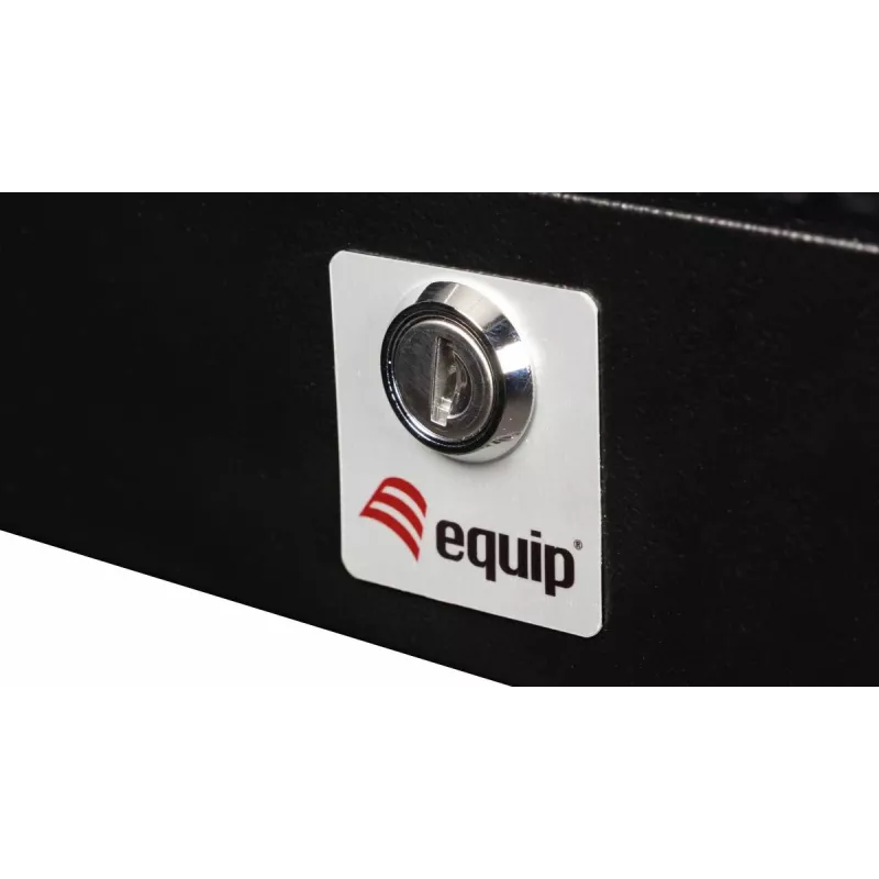 Επιτοίχια λεπτή βάση rack Flex 19' Ντουλάπι 5U RAL9005 Μαύρο