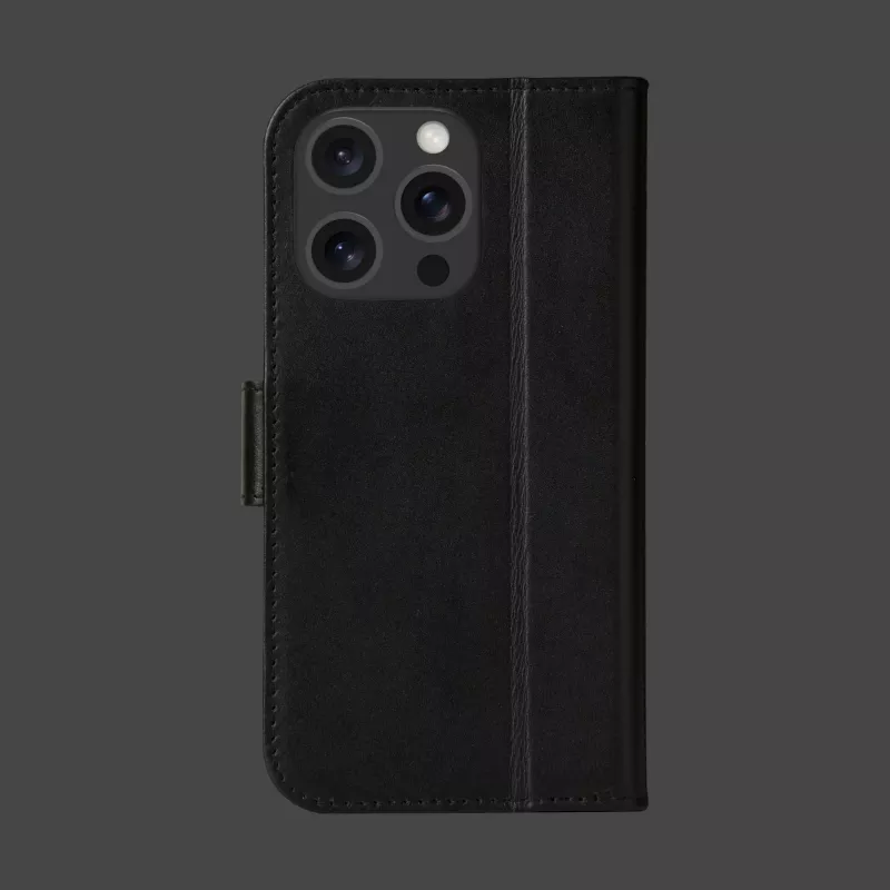 Θήκη Folio dbramante1928 iPhone 16 Pro μαύρη 3 θήκες καρτών
