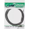 InLine Καλώδιο επέκτασης Micro-USB 2.0, Micro-B αρσενικό/θηλυκό, μαύρο/χρυσό, 2m