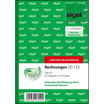 Έντυπο επιχείρησης Sigel SD133