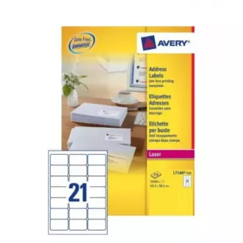 Αυτοκόλλητες ετικέτες Avery L7160-250