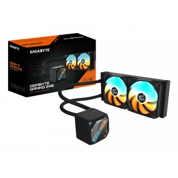 Υδρόψυκτη ψύκτρα CPU GIGABYTE GAMING 240 — 2x120mm ARGB, socket LGA1851/AM5