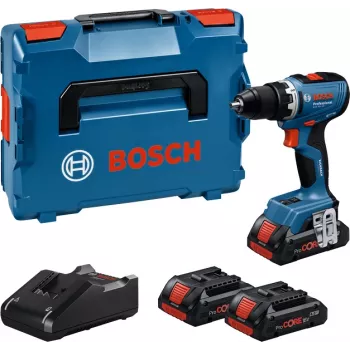 Bosch GSR 18V-65 Professional 2100 rpm Κλειδί 1,06 kg Μαύρο, Μπλε