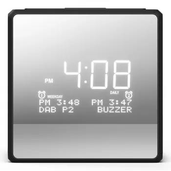 Ψηφιακό ξυπνητήρι Philips TAR4600/10 Μαύρο LCD AC/Μπαταρία