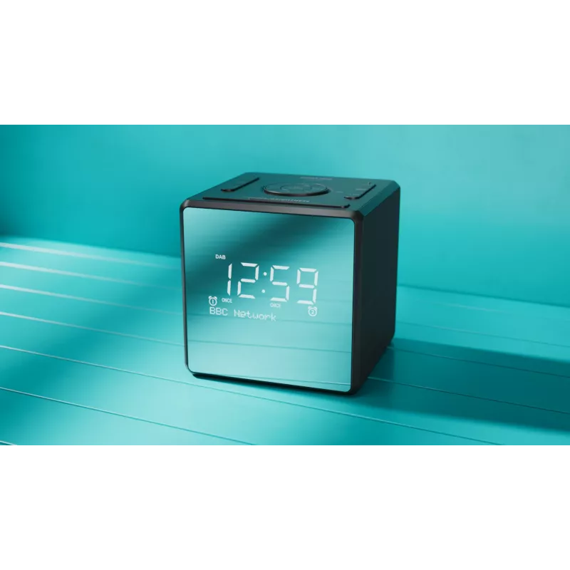 Ψηφιακό ξυπνητήρι Philips TAR4600/10 Μαύρο LCD AC/Μπαταρία