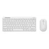Σετ πληκτρολογίου-ποντικιού TRUST Lyra Mini Wireless QWERTZ (RF + Bluetooth) Λευκό, γερμανικό layout