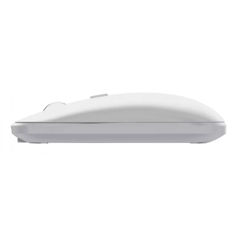 Σετ πληκτρολογίου-ποντικιού TRUST Lyra Mini Wireless QWERTZ (RF + Bluetooth) Λευκό, γερμανικό layout