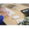 Σετ πληκτρολογίου-ποντικιού TRUST Lyra Mini Wireless QWERTZ (RF + Bluetooth) Λευκό, γερμανικό layout