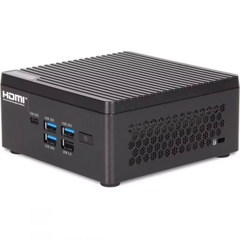 TERRA Micro 6100V1 Intel Core Ultra 5 125H 16 GB DDR5-SDRAM 500 GB SSD Windows 11 Pro Micro-PC Mini-PC Μαύρο