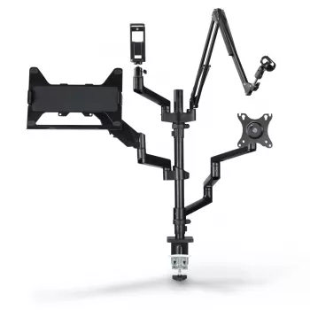 Hama 00004663 Βάση οθόνης / Στήριγμα 81,3 cm (32 inch) Γραφείου Μαύρο