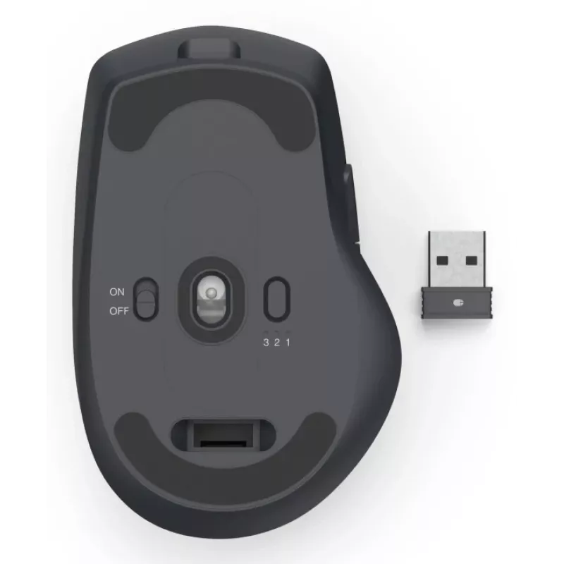 Hama WM-800 Ποντίκι Γραφείου Δεξιόχειρας RF Wireless + Bluetooth Οπτικό 3200 DPI