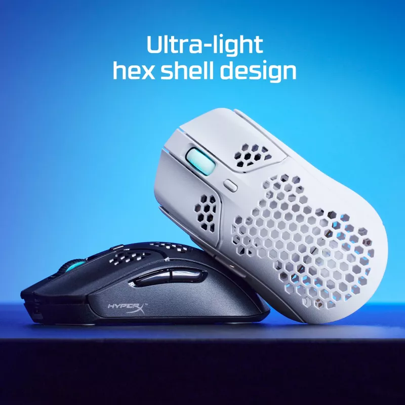 HyperX Pulsefire Haste – Ασύρματο ποντίκι gaming (λευκό)