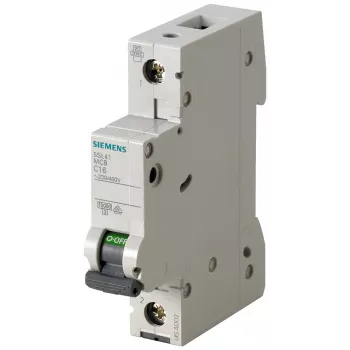 Siemens 5SL4106-6 Διακόπτης προστασίας Μικροδιακόπτης προστασίας γραμμής Τύπος B 1