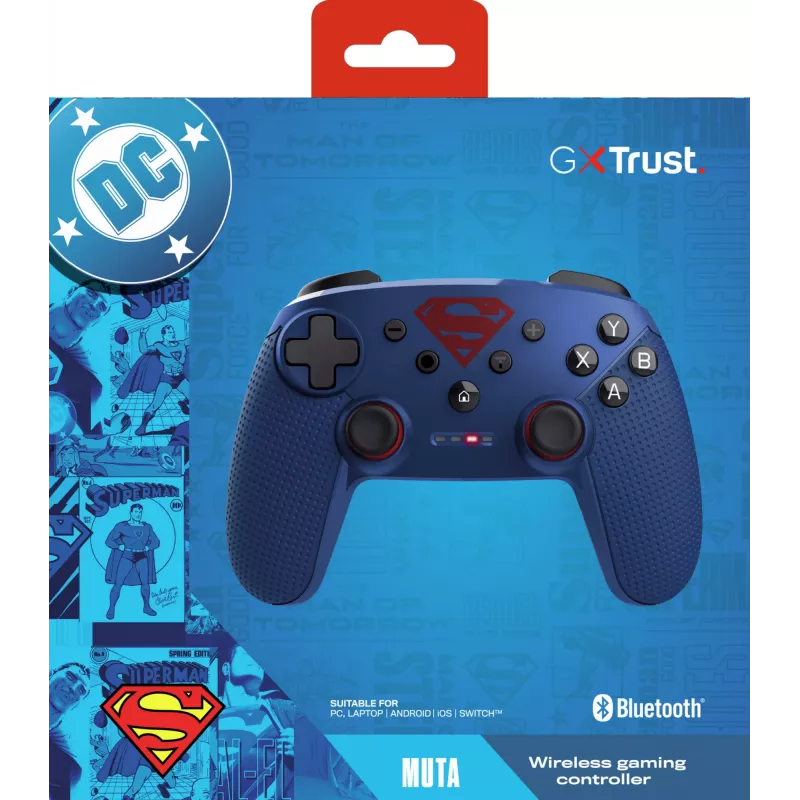Gamepad Trust GXT 542SM Muta Μπλε Bluetooth RF USB Android Nintendo Switch PC iOS