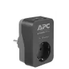APC PME1WU2B-GR Προστασία υπέρτασης Μαύρο, Γκρι 1 έξοδος AC 230 V