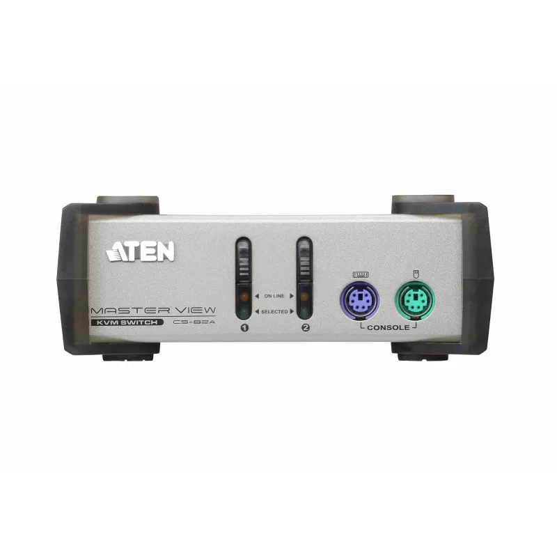 ATEN CS82A Διακόπτης KVM Ασημί