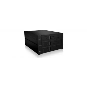 ICY BOX ICY BOX IB-563SSK - θήκη για μονάδες αποθήκευσης με ανεμιστήρα - 3.5 (8.9 cm)