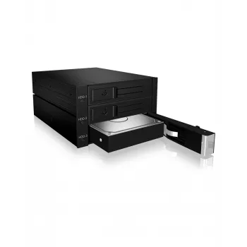 ICY BOX ICY BOX IB-563SSK - θήκη για μονάδες αποθήκευσης με ανεμιστήρα - 3.5 (8.9 cm)