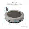 StarTech.com USB-C Speakerphone Docking Station, Mini Portable Conference Speaker και Audio Dock, USB-C σε VGA/4K HDMI, 2x USB-A Hub, Μικρόφωνο/Ηχείο, Teams/Zoom/Softphone Speakerphone