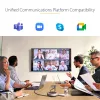StarTech.com USB-C Speakerphone Docking Station, Mini Portable Conference Speaker και Audio Dock, USB-C σε VGA/4K HDMI, 2x USB-A Hub, Μικρόφωνο/Ηχείο, Teams/Zoom/Softphone Speakerphone