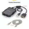 StarTech.com Κονσόλα KVM laptop-σε-server με ανθεκτικό περίβλημα