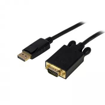StarTech.com 4,6 m Καλώδιο DisplayPort σε VGA – Ενεργό καλώδιο προσαρμογέα DisplayPort σε VGA – βίντεο 1080p – καλώδιο οθόνης DP σε VGA – μετατροπέας DP 1.2 σε VGA – κλειδωτό βύσμα DP