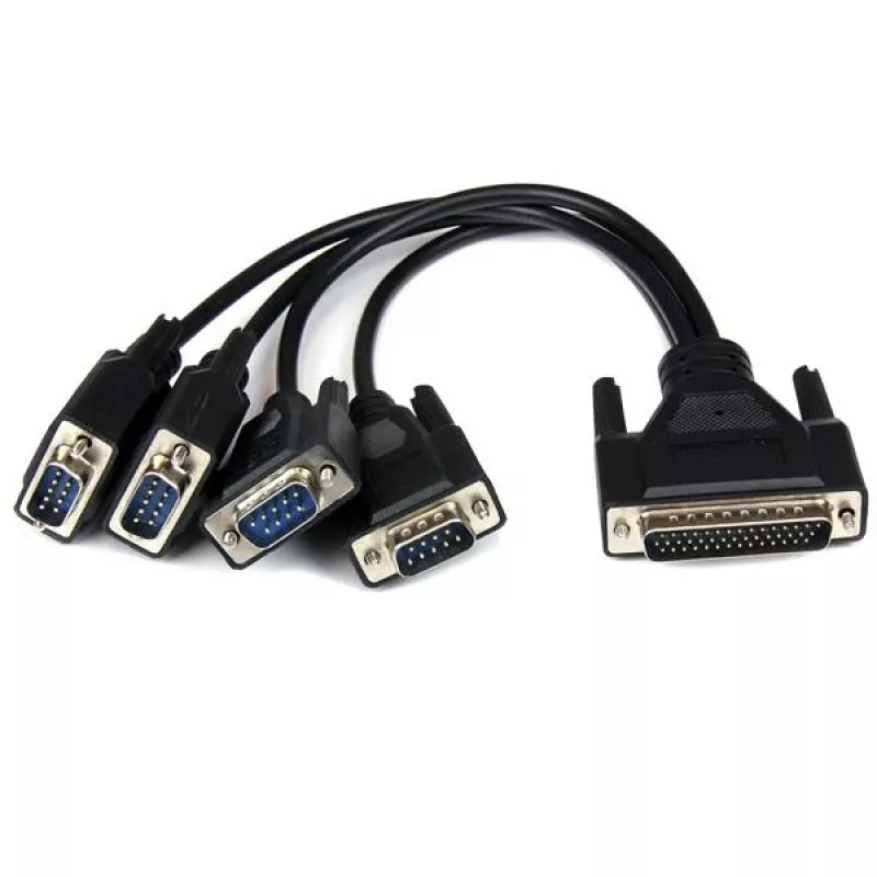 StarTech.com Κάρτα PCI Express PCIe 4 θυρών Serial Combo - 2 x RS232 2 x RS422 / RS485
