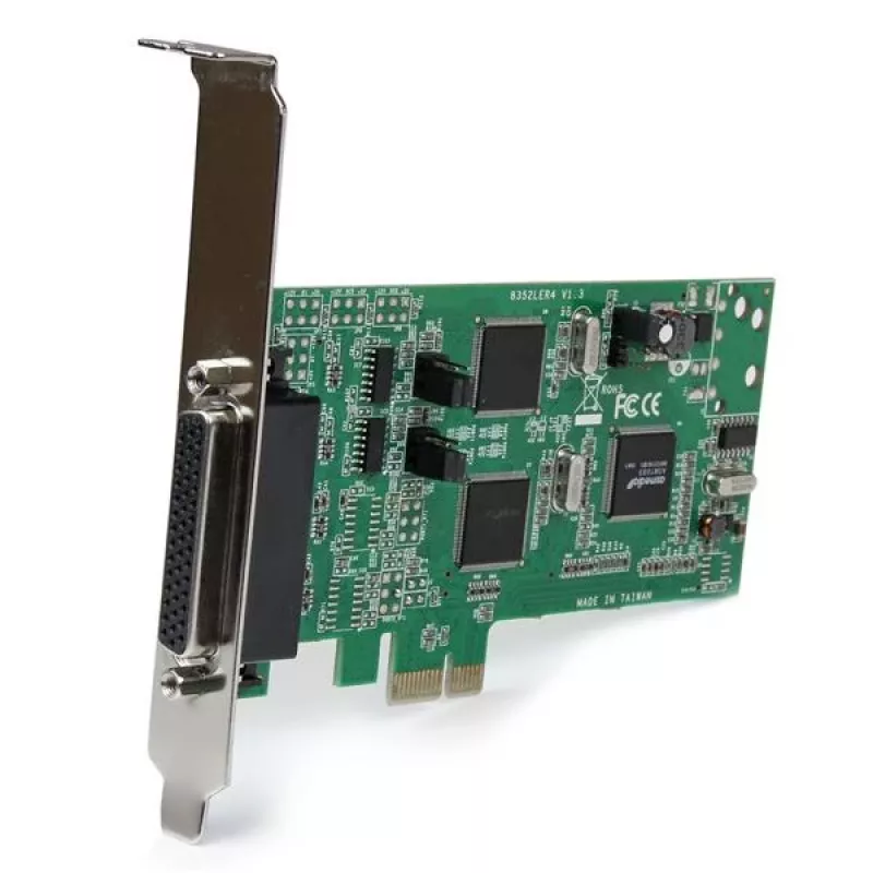 StarTech.com Κάρτα PCI Express PCIe 4 θυρών Serial Combo - 2 x RS232 2 x RS422 / RS485