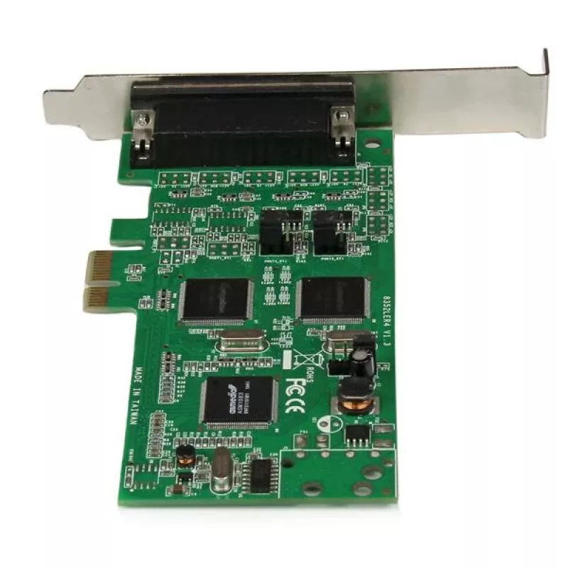 StarTech.com Κάρτα PCI Express PCIe 4 θυρών Serial Combo - 2 x RS232 2 x RS422 / RS485