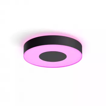 Έξυπνο φωτιστικό οροφής Philips Hue Infuse Μαύρο Bluetooth LED, Ø 381 mm, H 86 mm