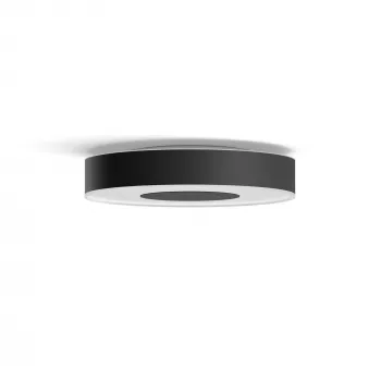 Έξυπνο φωτιστικό οροφής Philips Hue Infuse Μαύρο Bluetooth LED, Ø 381 mm, H 86 mm