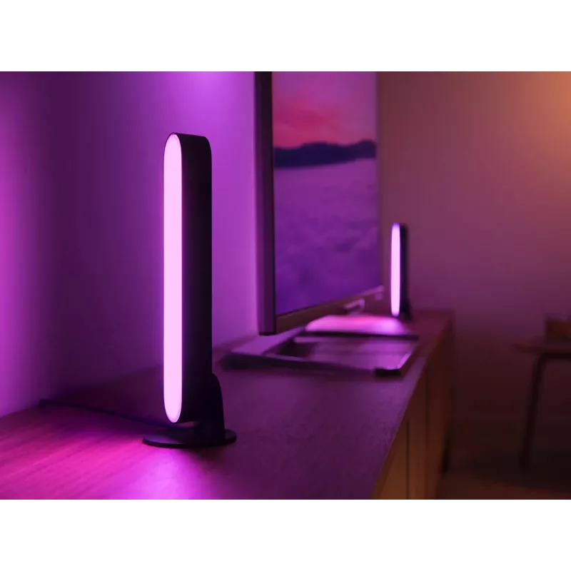 Philips Hue Play light bars Starter-Kit – 2 Play light bars + Hue Bridge Pro, Bluetooth, μαύρο, βύσμα Type-C