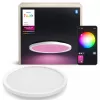 Philips Surimu Round Panel, Έξυπνο φωτιστικό οροφής, Bluetooth/Zigbee, Λευκό, Αλουμίνιο, Multi, 2000 K