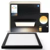 Philips Aurelle Square Panel, Έξυπνο φωτιστικό οροφής, Bluetooth/Zigbee, Μαύρο, LED, Αλουμίνιο, Μεταβλητό