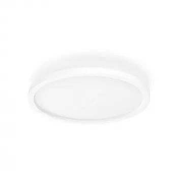Philips Aurelle Hue Στρογγυλό φωτιστικό πάνελ, Έξυπνο φωτιστικό οροφής, Bluetooth/Zigbee, Λευκό, LED, Αλουμίνιο, Μεταβλητό