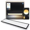 Έξυπνο φωτιστικό οροφής Signify Philips Aurelle Rectangle Panel — Bluetooth/Zigbee, 1200×300×48 mm, μαύρο