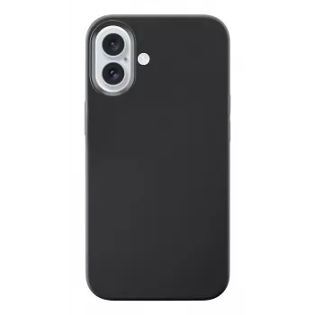 Cellularline Sensation – θήκη iPhone 16 από σιλικόνη soft-touch, cover, Apple, iPhone 16, 15,5 cm (6,1 ίντσες), μαύρη
