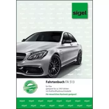 Sigel FA513 Βιβλίο δρομολογίων (Αυτοκίνητο), A5, 32 φύλλα