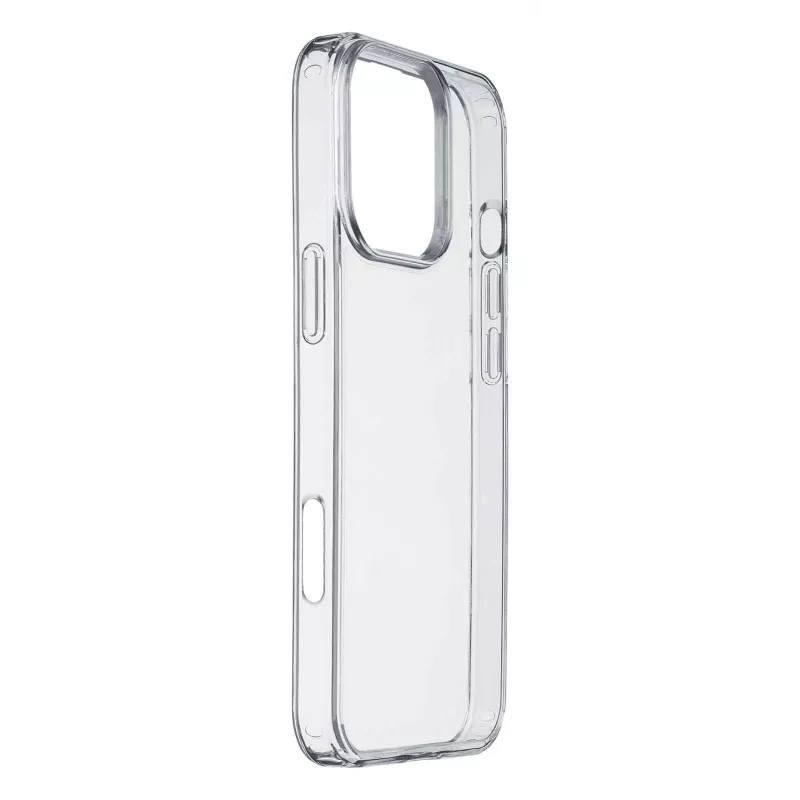 Cellularline Clear Protect – Σκληρή θήκη για iPhone 16 Pro Max με λαστιχένια άκρα