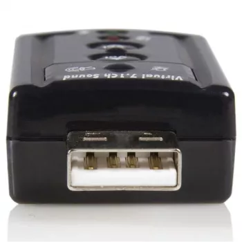 StarTech.com Virtual 7.1 USB Στερεοφωνικός προσαρμογέας ήχου Εξωτερική κάρτα ήχου