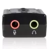 StarTech.com Virtual 7.1 USB Στερεοφωνικός προσαρμογέας ήχου Εξωτερική κάρτα ήχου