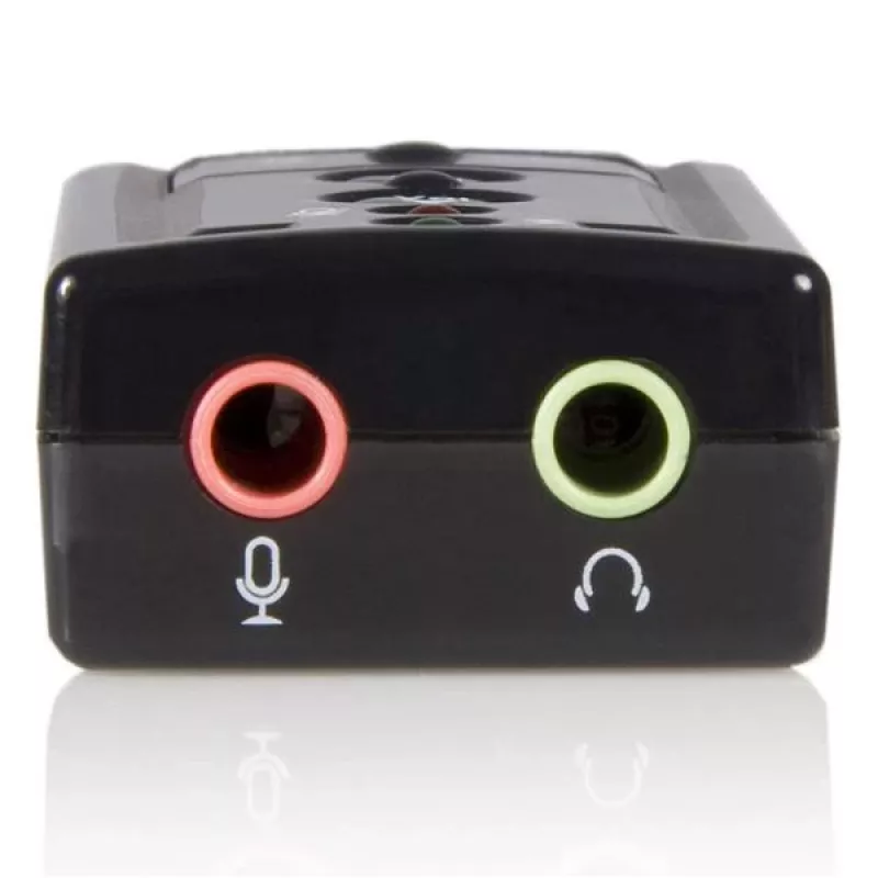 StarTech.com Virtual 7.1 USB Στερεοφωνικός προσαρμογέας ήχου Εξωτερική κάρτα ήχου