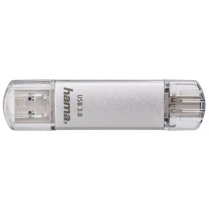 Hama C-Laeta USB stick 128 GB USB Type-A / USB Type-C 3.2 Gen 1 (3.1 Gen 1) ασημί