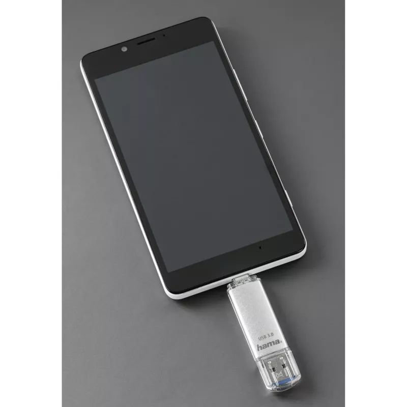 Hama C-Laeta USB stick 128 GB USB Type-A / USB Type-C 3.2 Gen 1 (3.1 Gen 1) ασημί