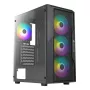 Κουτί PC Azza Fighter Midi Tower μαύρο