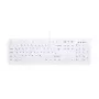 Ασύρματο πληκτρολόγιο RF Active Key AK-C8100 — Full-Size 105 πλήκτρα, γραφείο, λευκό, γερμανικό layout