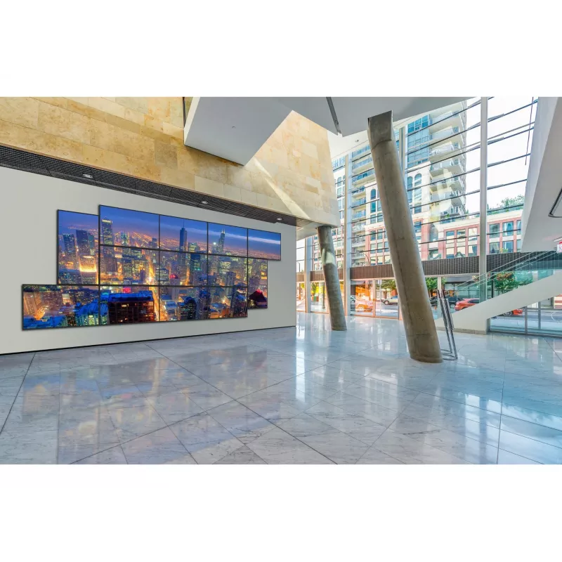 Peerless DS-VW775-QR Βάση οθόνης για Digital Signage 152,4 cm (60 ίντσες) Μαύρο