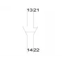 Siemens 5ST3013 Βοηθητικός διακόπτης, 1 NC + 1 NO